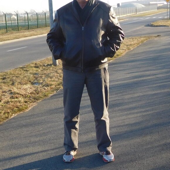 Boston Harbour Men's XXL New Zealand Lamb Leather Jacket - Picture 8 of 10